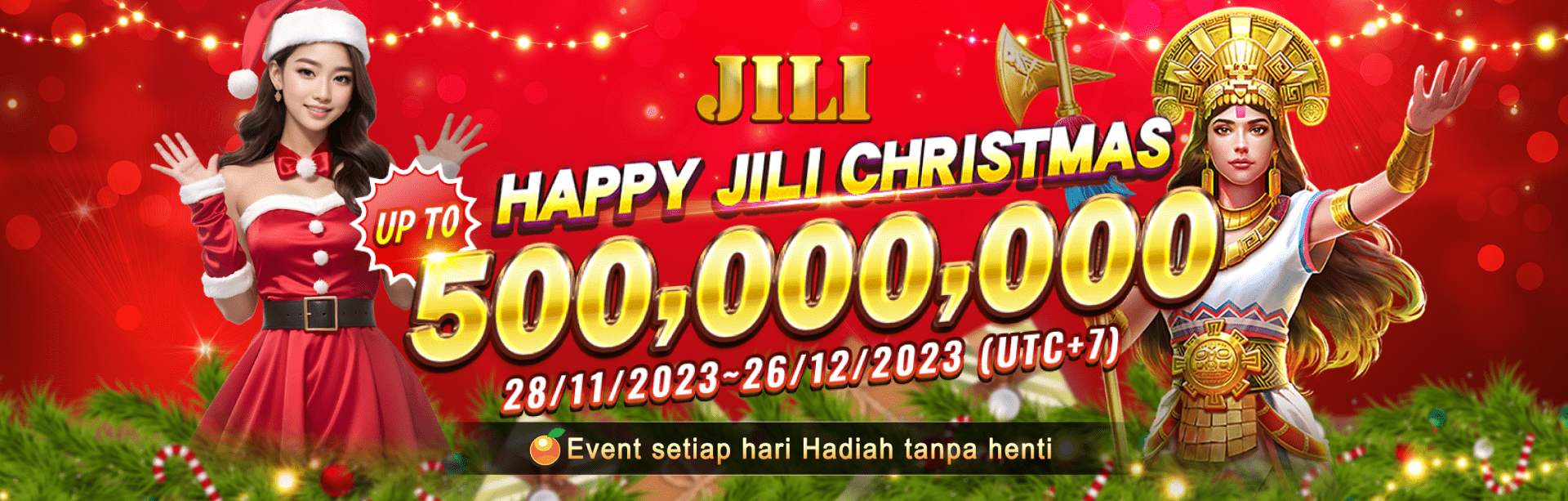 HAPPY JILI CHRISTMAS EVENT